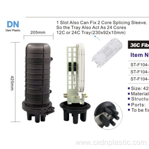 Raychem Fiber Optic Splice Closure